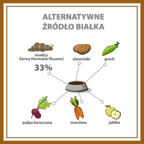 PUPIL PREMIUM INSECT karma sucha dla psa 12kg