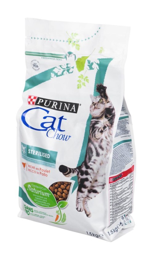 PURINA CAT CHOW Sterilized 1,5kg (WYPRZEDAŻ)