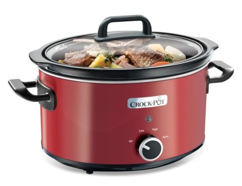 Wolnowar Crock-Pot SCV400RD-050 3,5l (czerwony) (WYPRZEDAŻ)