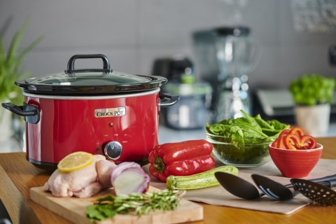 Wolnowar Crock-Pot SCV400RD-050 3,5l (czerwony) (WYPRZEDAŻ)