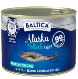 BALTICA EXCELLENT Karma mokra kot Alaska Pollock LIGHT (Mintaj) 185g