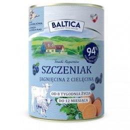 BALTICA SMAKI REGIONÓW Szczeniak Jagnięcina z cielęciną 400g