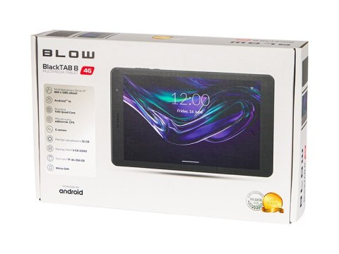 BLOW TABLET BLOW BLACKTAB8 3/32GB 4G LTE IPS (WYPRZEDAŻ)