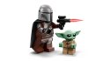 LEGO Star Wars 75436 Ścigacz Mandaloriana i Grogu