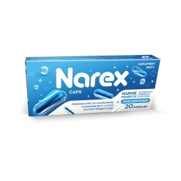 Probiotyk Narine • Narex Caps • 20 kapsułek