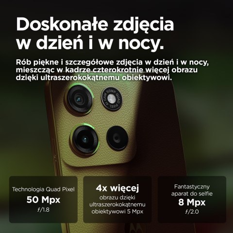 Smartfon Motorola Moto G15 8/128GB Iguana Green (WYPRZEDAŻ)