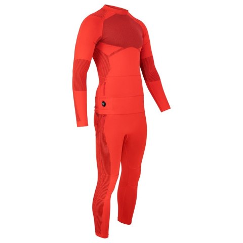 GLOVII OGRZEWANY ZESTAW BIELIZNY TERMOAKTYWNEJ BLUZA I SPODNIE, ROZMIAR M, POMARAŃCZOWY, BATERIE I ŁADOWARKA W ZESTAWIE, GXRM