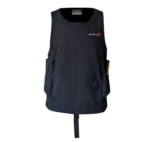 GLOVII WODOODPORNA, OGRZEWANA KAMIZELKA DO NURKOWANIA, W ZESTAWIE Z DWIEMA BATERIAMI I PILOTEM GMV2L