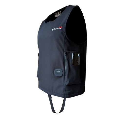 GLOVII WODOODPORNA, OGRZEWANA KAMIZELKA DO NURKOWANIA, W ZESTAWIE Z DWIEMA BATERIAMI I PILOTEM GMV2M