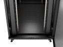 LANBERG INSTALACYJNA SZAFA STOJĄCA RACK 19" 47U 800X1200 CZARNA DRZWI PERFOROWANE LCD (FLAT PACK) V2
