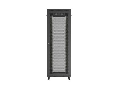 LANBERG INSTALACYJNA SZAFA STOJĄCA RACK 19" 47U 800X1200 CZARNA DRZWI PERFOROWANE LCD (FLAT PACK) V2