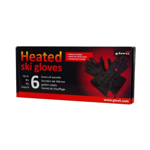 Rękawice z ogrzewaniem Glovii GS9XL (XL ; kolor czarny)