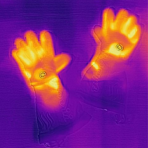 Rękawice z ogrzewaniem Glovii GS9L (L ; kolor czarny)