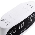 Budzik ADLER AD 1186 white