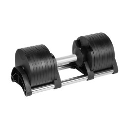 REBEL ACTIVE HANTEL ŻELIWNY REGULOWANY AUTOMAT 36KG, SKOK CO 2KG RBA-2332-36