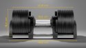 REBEL ACTIVE HANTEL ŻELIWNY REGULOWANY AUTOMAT 36KG, SKOK CO 2KG RBA-2332-36