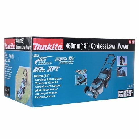 Kosiarka Aku 2x18V bez Aku i Ładow z napędem DLM462Z MAKITA