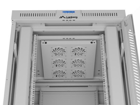 Lanberg FF01-8042-12SL stojak 42U Stojak wolnostojący Szary