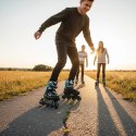 NA2053A ŁYŻWOROLKI VIBE TURKUSOWE ROZM. M(37-40) NILS EXTREME