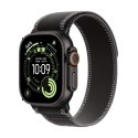 Zegarek Apple Watch Ultra 3 (2025) 5G 49mm Czarne tytanowe etui z pętlą Trail Loop S/M - Grafit