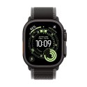 Zegarek Apple Watch Ultra 3 (2025) 5G 49mm Czarne tytanowe etui z pętlą Trail Loop S/M - Grafit