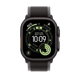 Zegarek Apple Watch Ultra 3 (2025) 5G 49mm Czarne tytanowe etui z pętlą Trail Loop S/M - Grafit