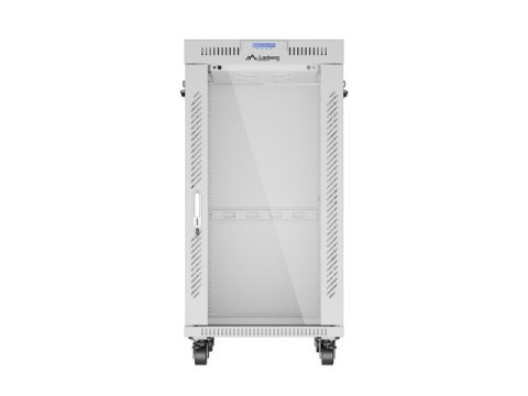 Lanberg FF01-6822-12SL stojak 22U Stojak wolnostojący Szary