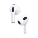 Apple AirPods (3rd generation) AirPods Zestaw słuchawkowy Bezprzewodowy Douszny Połączenia/muzyka Bluetooth Biały