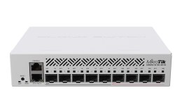 Mikrotik CRS310-1G-5S-4S+IN łącza sieciowe Zarządzany L3 Obsługa PoE 1U