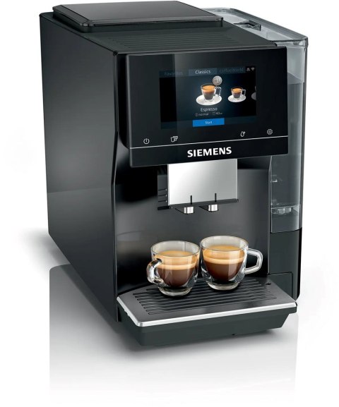 Ekspres ciśnieniowy Siemens TP713RO9 EQ700 (czarny; 19 barów) (OUTLET)