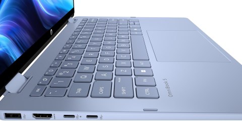 HP OmniBook 5 Flip 14-fp0004nw Core 5 120U 14"2K Touch IPS 300nits 16GB LPDDR5 5200 SSD512 Intel Graphics Cam 1080p 68Wh Win11 B