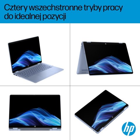 HP OmniBook 5 Flip 14-fp0004nw Core 5 120U 14"2K Touch IPS 300nits 16GB LPDDR5 5200 SSD512 Intel Graphics Cam 1080p 68Wh Win11 B