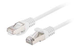 PATCHCORD KAT.5E UTP 2M BIAŁY FLUKE PASSED LANBERG 10-PACK