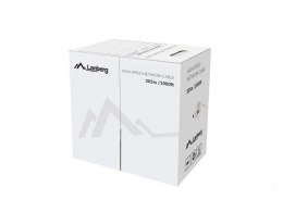 Lanberg LCU5-12CU-0305-O kabel sieciowy Pomarańczowy 305 m Cat5e U/UTP (UTP)