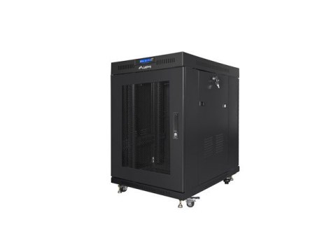 Lanberg FF01-8015-23BL stojak 15U Stojak wolnostojący Czarny