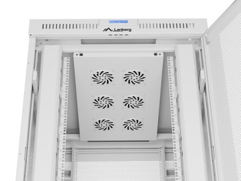 Lanberg FF01-8027-23SL stojak 27U Stojak wolnostojący Szary