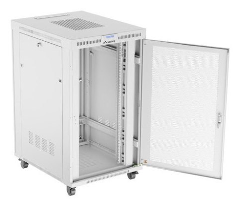 Lanberg FF01-8027-23SL stojak 27U Stojak wolnostojący Szary