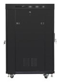 Lanberg FF01-8822-23BL stojak 22U Stojak wolnostojący Czarny