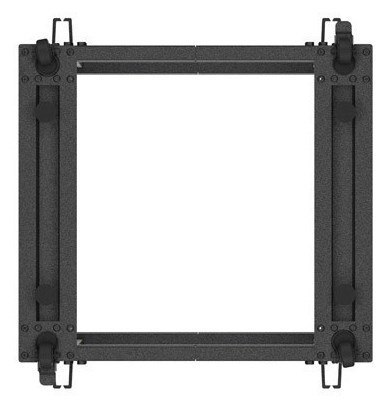 Lanberg OR01-6112-B stojak 12U Stojak wolnostojący Czarny