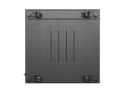 Szafa instalacyjna RACK stojąca 19" 15U 600x600 czarna drzwi perforowane Lanberg (flat pack)