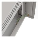 Szafa instalacyjna rack wisząca 19" 4U 540X350 szara drzwi przeszklone Lanberg (flat pack)
