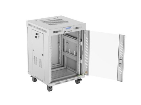 Lanberg FF01-6615-12SL stojak wolnostojący 15U Szary