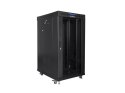 Lanberg FF01-6822-12BL stojak 22U Stojak wolnostojący Czarny