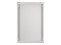 Szafa rack Lanberg WF01-6418-10S (18U; 901mm / 600mm / 450 mm; wisząca; Szklane; 19''; kolor szary)