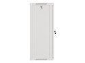 Szafa rack Lanberg WF01-6422-10S (22U; 1080mm / 600mm / 450 mm; wisząca; Szklane; 19''; kolor szary)