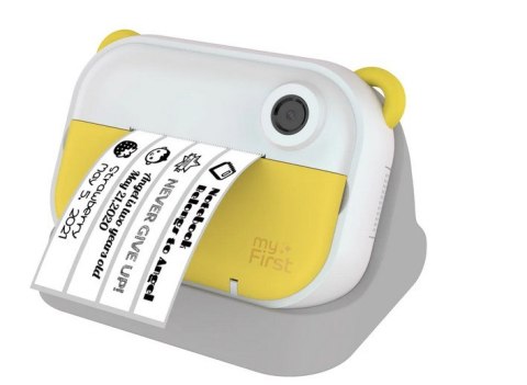 Aparat natychmiastowy myFirst Camera Insta Wi dla dzieci z drukarką i możliwością drukowania etykiet, ekranem 2.4" IPS, z podwój