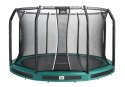 Trampolina Premium Ground Combo 396cm Zielona