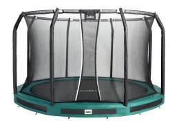 Trampolina Premium Ground Combo 396cm Zielona