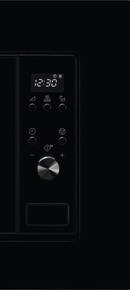 Kuchenka mikrofalowa Electrolux LMS2203EMK (700W; 20l; kolor czarno-srebrny) (WYPRZEDAŻ)