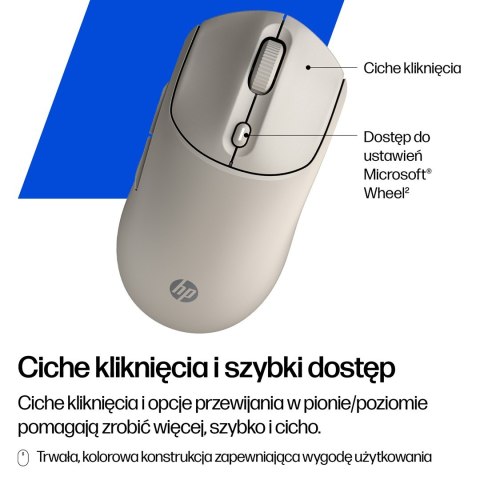 Mysz HP 400 Quiet Black Wireless Mouse bezprzewodowa czarna AZ7B2AA